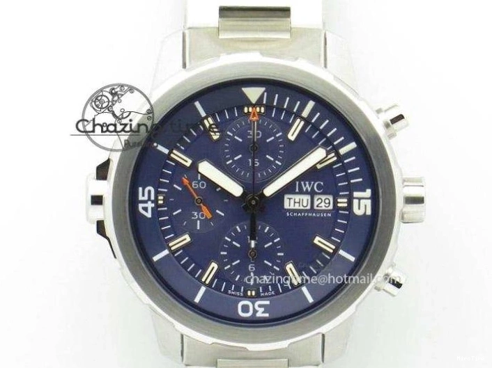 MIROTIME 0225 FastDry Portofino IW356501 SS V3 MK 1:1 Best Edition Black Dial On SS Mesh Bracelet MIYOTA 7195